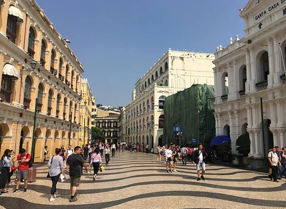 Макао: Plaça de Senado (Largo do Senado), Macau