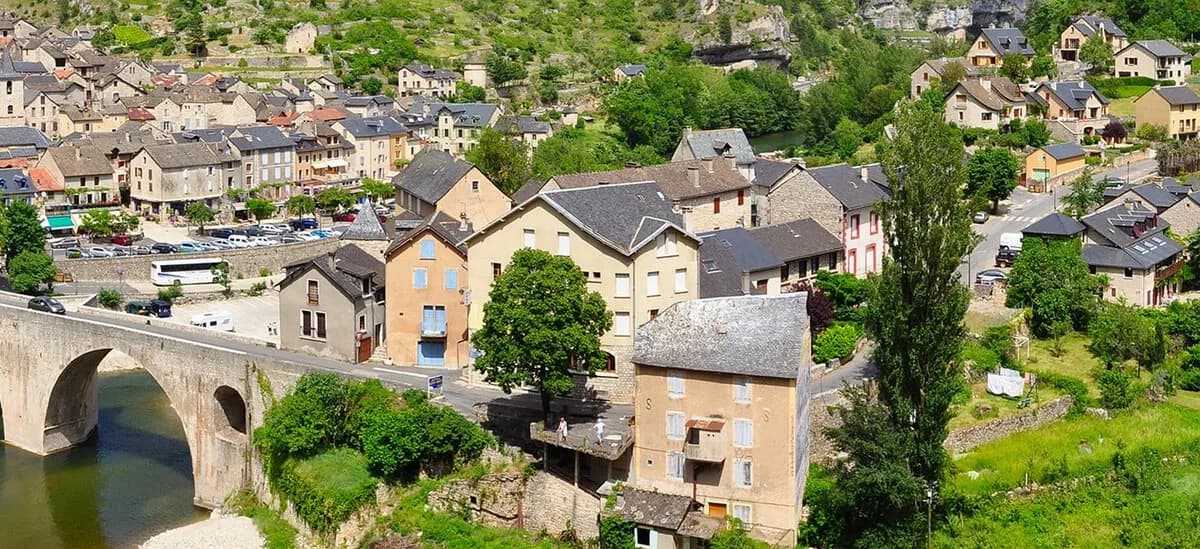 Франция: Sainte-Enimie-Gorges du Tarn France banner